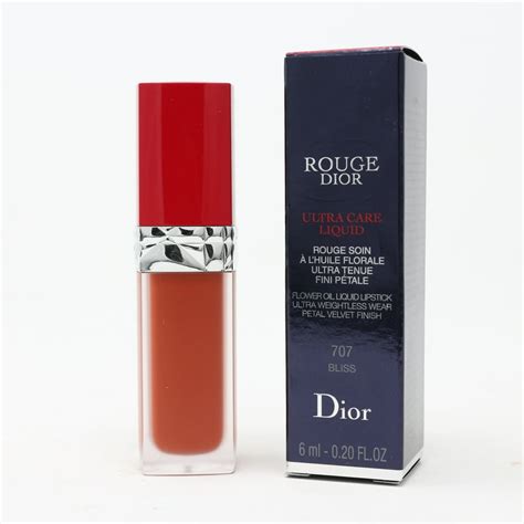 rouge dior ultra care liquid 707 bliss|DIOR Ultra Care Liquid Lipstick: The Review & Swatches.